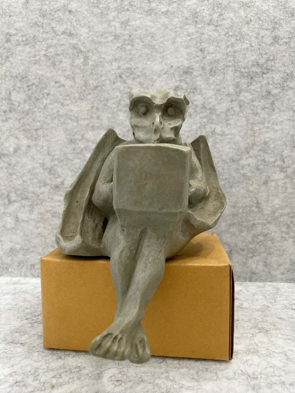 Vintage 1997 HPI Gargoyle with Laptop Resin Shelf Sitter Figurine